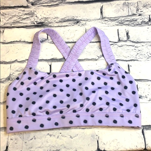 lululemon athletica Tops - Lululemon lavender polka dot